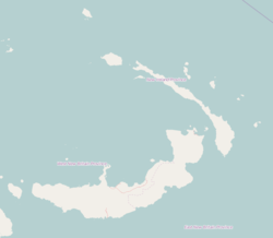 Rabaul está localizado na Nova Bretanha