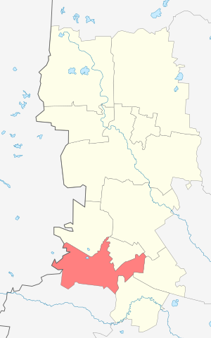 Сельское поселение Володинское (упразднённое) на карте