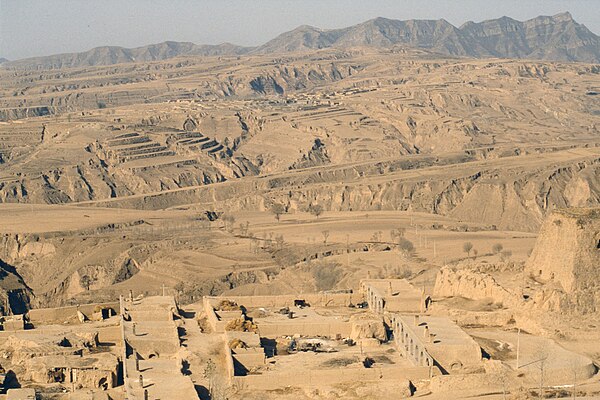 Loess near Hunyuan, Datong, Shanxi, China