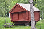 Loftbod från Kulebo, Järstorps socken, troligen från 1700-talet