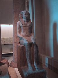 Статуя Себекхотепа IV. Лувр