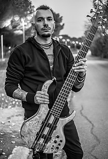 Lucio Manca Italian rock musician