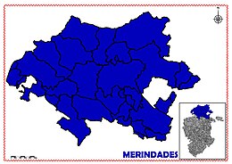 Merindades - Carte