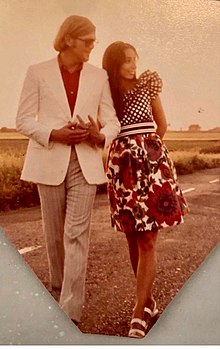 Michael et Eleanora Kennedy en Californie 1970 Photo de MA Meehan, utilisée avec permission