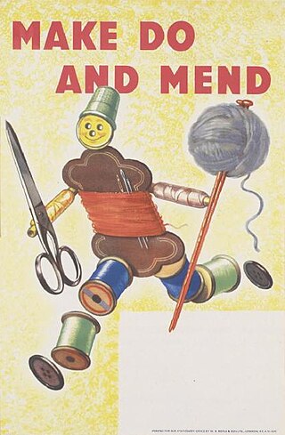 <span class="mw-page-title-main">Make Do and Mend</span> UK government campaign in World War II