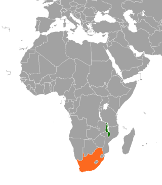 <span class="mw-page-title-main">Malawi–South Africa relations</span> Bilateral relations