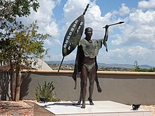 Statue of Kgoshi Mampuru II at a monument in Mamone village. (Pic: @NelsonKgwete) MampuruII.jpg