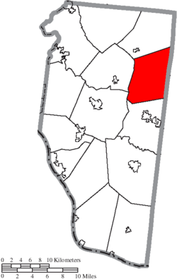 Map of Clermont County Ohio Highlighting Jackson Township.png