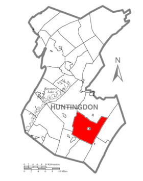 Localização de Cromwell Township