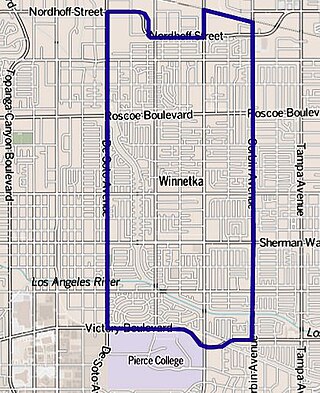 <span class="mw-page-title-main">Winnetka, Los Angeles</span> Neighborhood of Los Angeles in California, United States