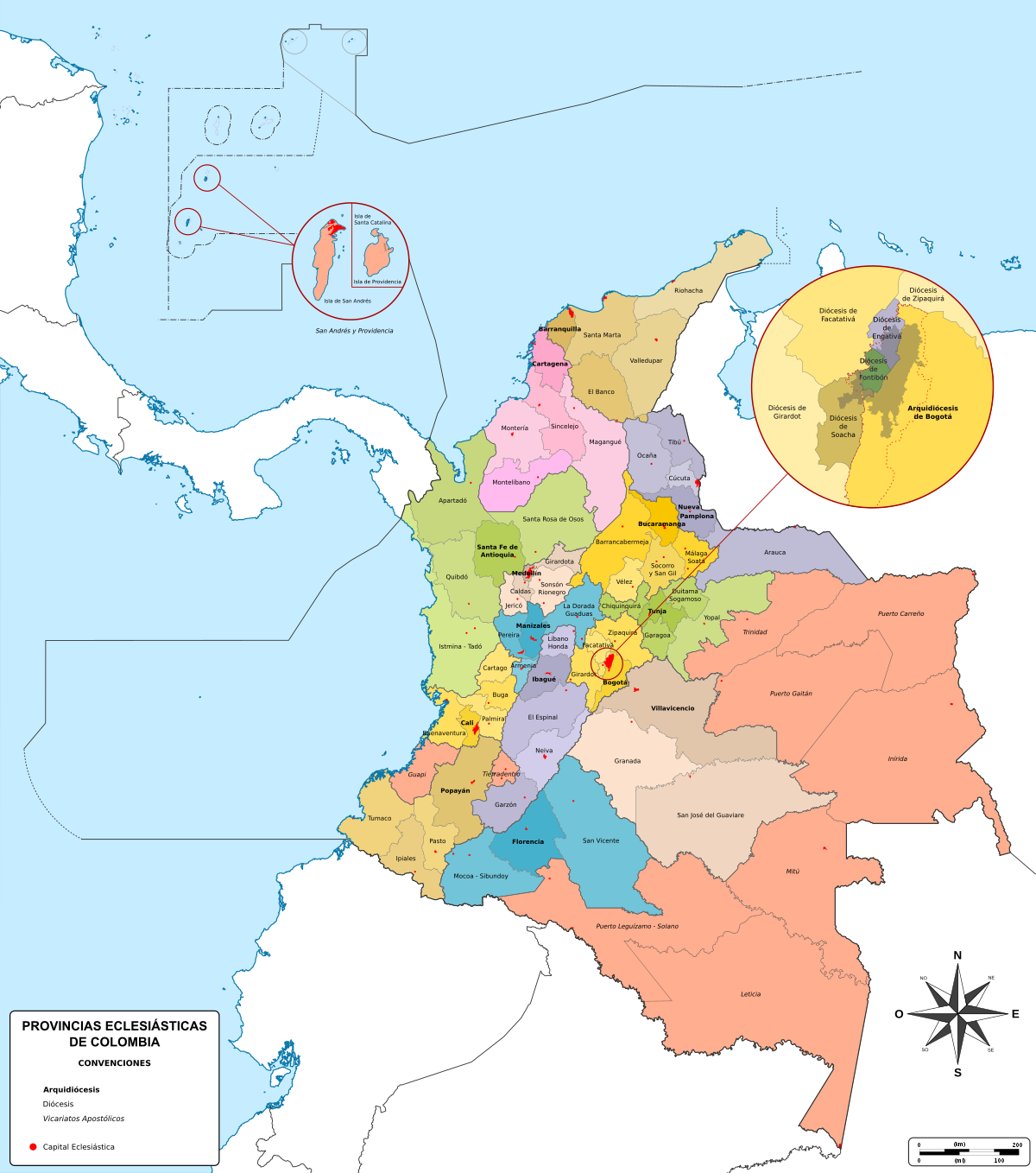 Iglesia católica en Colombia - Wikipedia, la enciclopedia libre