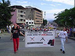 Marxa antitaurina a Colòmbia, 2005