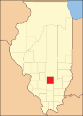 Marion County at the time of its creation in 1823