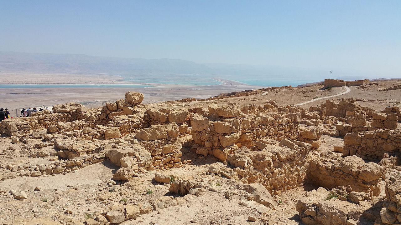Masada - die herodianische Beamtenvilla - vergrößerbar