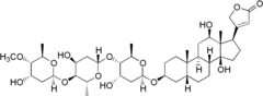 Niepodpisana grafika związku chemicznego; prawdopodobnie struktura chemiczna bądź trójwymiarowy model cząsteczki