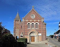 Saint-Martin kirken i Mers-les-Bains