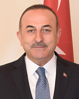 Mevlüt Çavuşoğlu Turkish politician