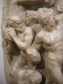Michelangelo, centauromachia, 1492 ca. 10.JPG