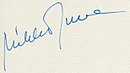 La signature de Mikko Juva