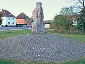 Mahnmal für das frühere KZ-Außenlager von Eugène Dodeigne