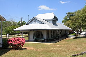 Mobile dan Ohio Railroad Depot di Citronelle, Alabama 07.JPG