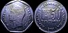 Moneda de cincuenta bolívares anverso y reverso año 2001.jpg