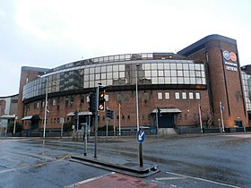 Southern end of the Motorpoint Arena, renamed back to the Cardiff International Arena