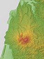 Mount Chokai Relief Map, SRTM-1.jpg