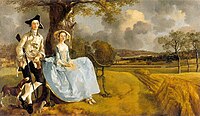 Thomas Gainsborough, Tuan dan Nyonya Andrews, 1750