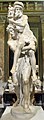 ジャン・ロレンツォ・ベルニーニ『トロイアを脱出するアエネーアースとアンキーセースとアスカニウス』（ボルゲーゼ美術館）