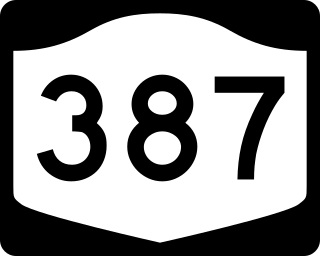 <span class="mw-page-title-main">New York State Route 387</span>