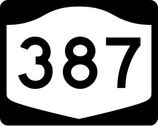 <span class="mw-page-title-main">New York State Route 387</span> State highway in Orleans County, New York, US