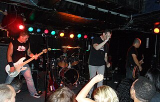 Naked Raygun is an American punk rock/post-punk band formed in the Beverly neighborhood of Chicago in 1980. Initially active until 1992, the band had several short-lived reunions afterwards and a full-time reformation in 2006.