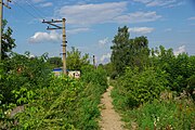 English: Nakhabino - Pavlovskaya sloboda railway line