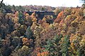 Natural Bridge in Autumn.