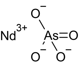 <span class="mw-page-title-main">Neodymium arsenate</span> Chemical compound