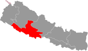 लुम्बिनी प्रदेशको स्थान