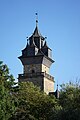 Neuenstein (Hohenlohe) - Altstadt - Schloss Neuenstein - Turm - Ansicht von Norden