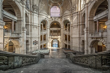 Inside the New City Hall