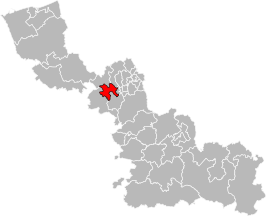 Locatie van het kanton