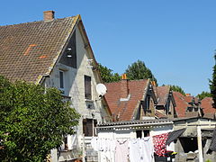 Cité de la fosse no 4 - 4 bis des mines de Dourges.