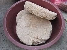 Nuruk, a fermentation starter for alcoholic beverages Nuruk.jpg