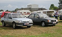 The Ascona C3, introduced for 1986, featured a body-coloured grille, in contrast with the black "CD" grille used across the Ascona range since 1984 (on the C2). Opel Ascona x 2.JPG