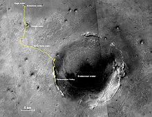 Figure 2. Opportunity's Traverse Map Opportunity.traverse.map.Final.PIA23178.jpg
