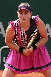 <span class="mw-page-title-main">Jeļena Ostapenko</span> Latvian tennis player