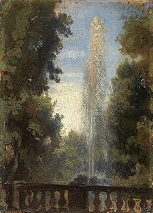 Fountain in Frascati, near Rome label QS:Len,"Fountain in Frascati, near Rome" -