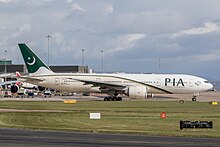 Pakistan International Airlines Boeing 777-200LR PIA Pakistan International Airlines, Boeing 777-240(LR), AP-BGZ.jpg