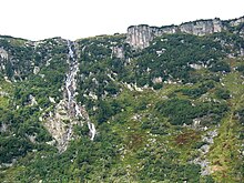 Pančava waterfall, Krkonoše region, Czechia