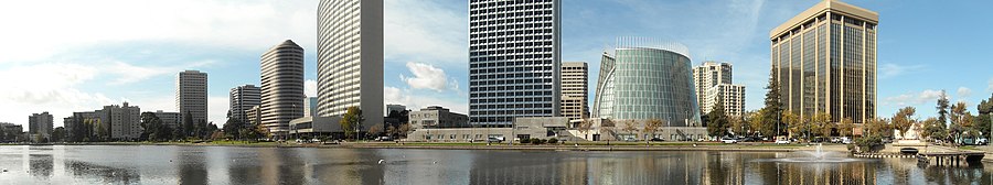 Lake Merritt panorama