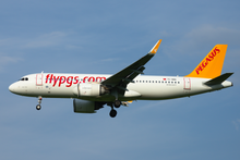 A Pegasus Airlines Airbus A320neo